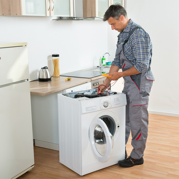 can you walk me through the steps of troubleshooting my washer issue in Gilmanton